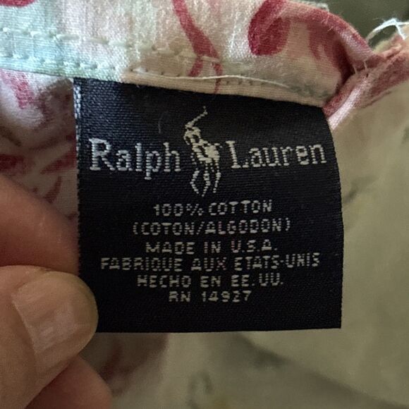 VTG New RALPH LAUREN COTTAGE LANE FLORAL Country Chic Twin Duvet Cover - Picture 5 of 6